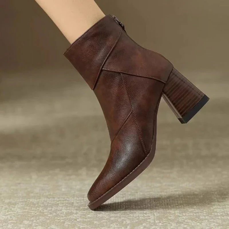 Classic Orthopedic Boots with Timeless Style