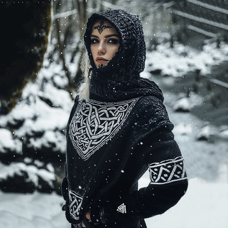 Gracefully Designed Sweater