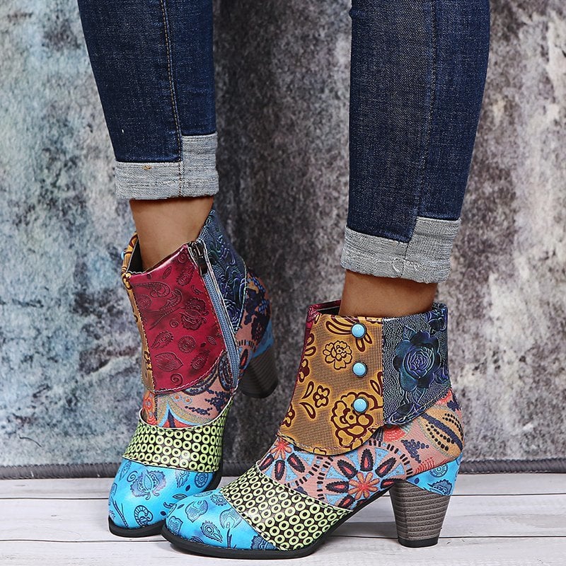 Vintage Inspired Orthopedic Boots