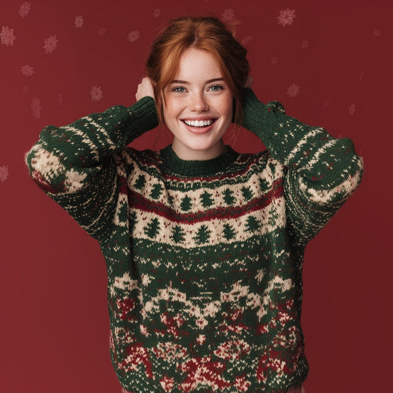 Timeless Vintage Style Sweater