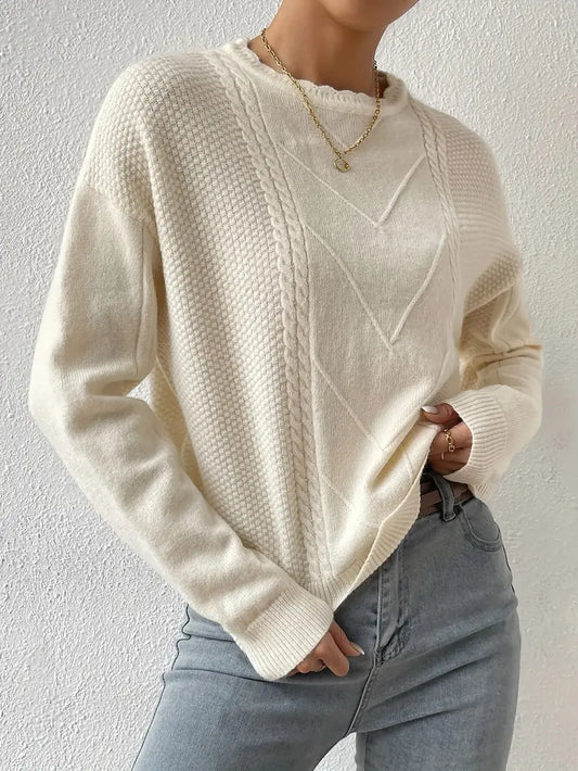Gracefully Designed Sweater