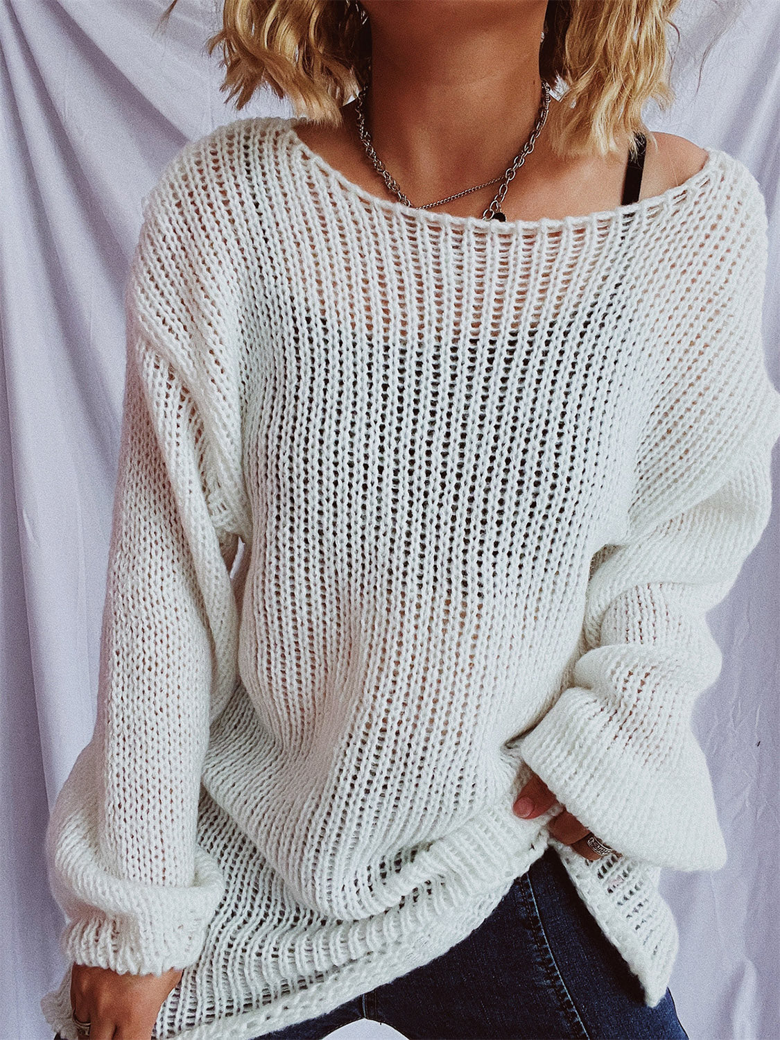 Gracefully Designed Sweater
