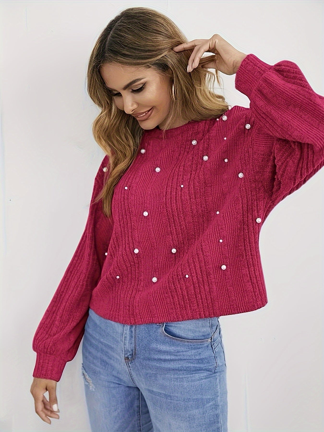 Gracefully Designed Sweater