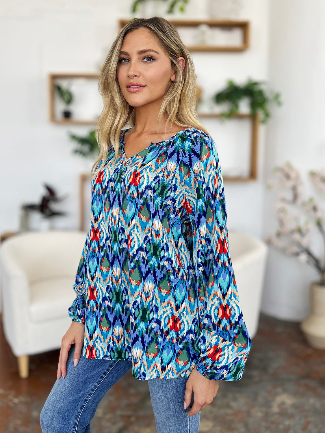 Gracefully Designed Blouse