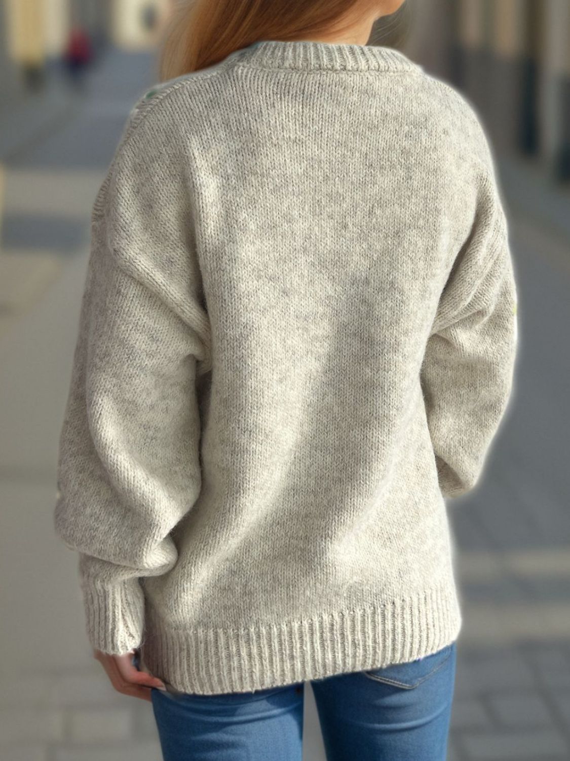 Gracefully Designed Sweater