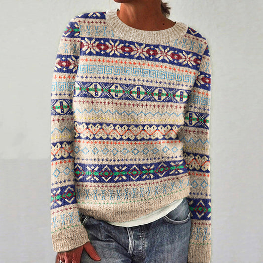 Vintage Fairman Island Crew Neck Sweater elevenforest