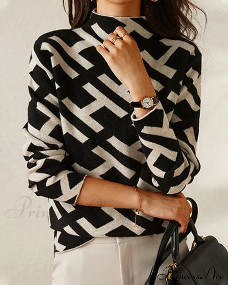 Gracefully Designed Sweater