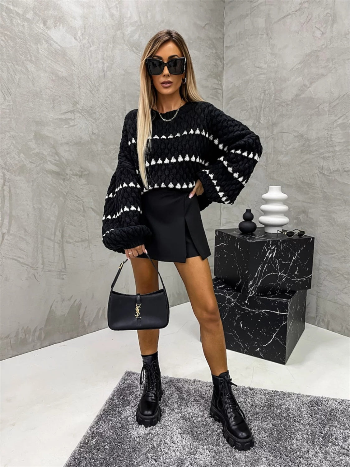 Gracefully Designed Sweater
