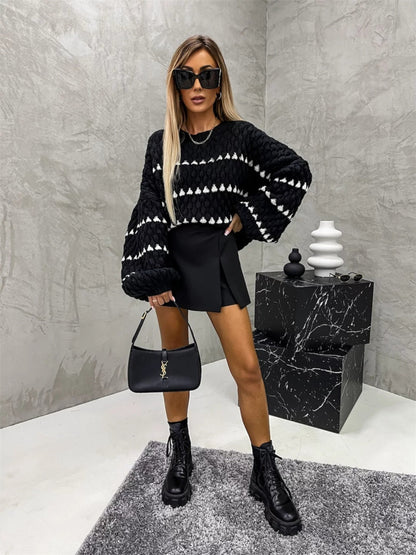 Gracefully Designed Sweater