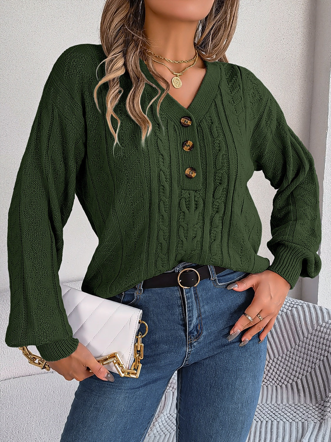 Gracefully Designed Sweater