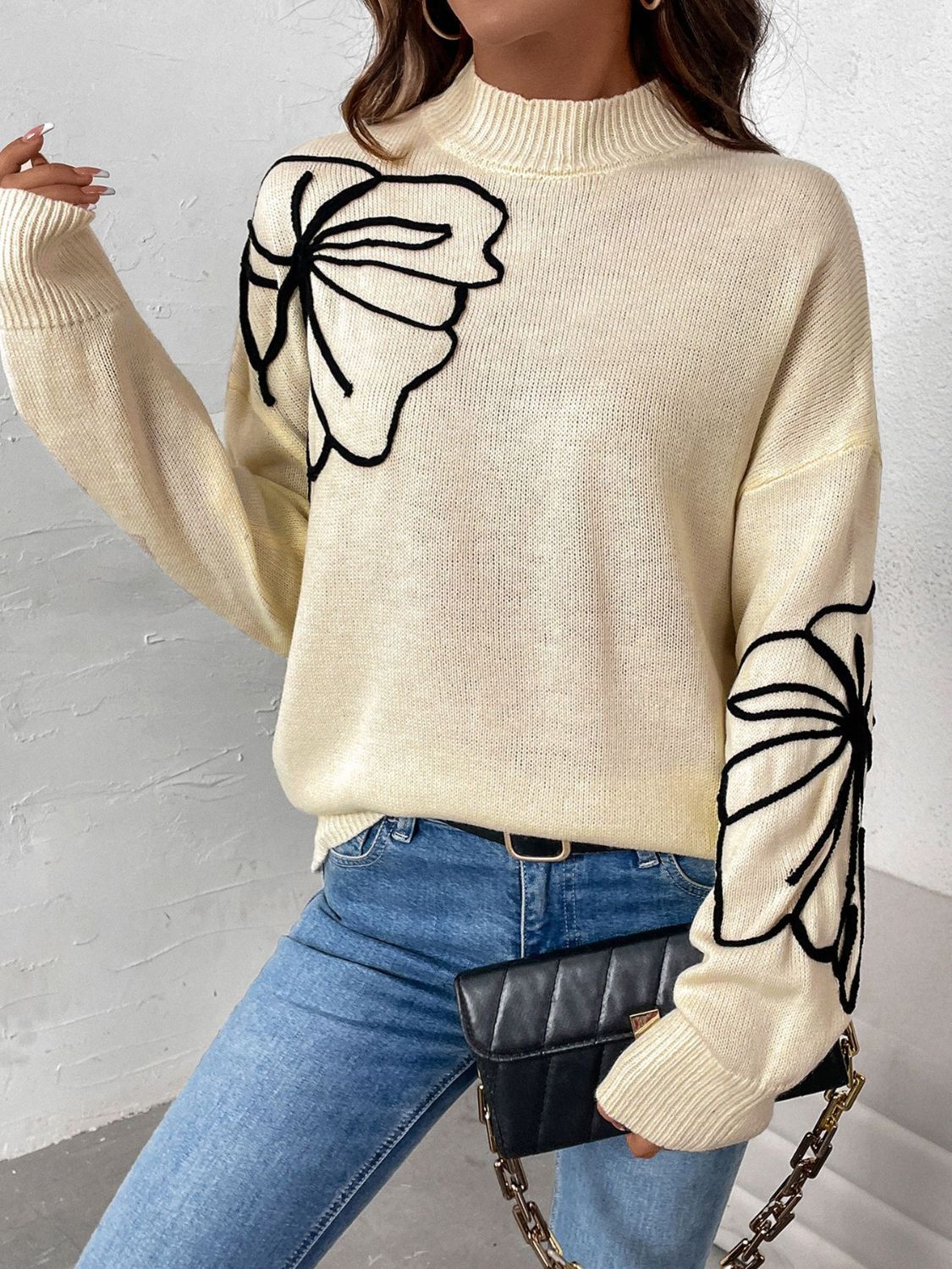 Gracefully Designed Sweater