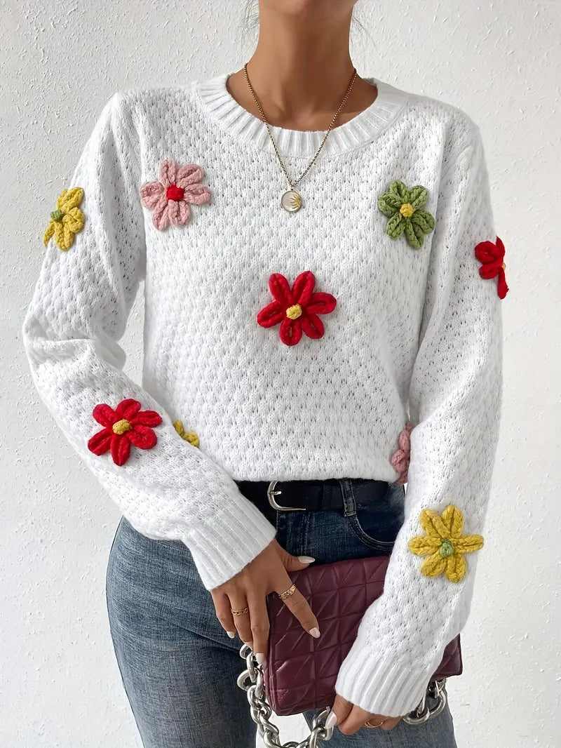 Gracefully Designed Sweater
