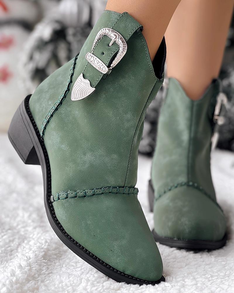 Vintage Inspired Orthopedic Boots