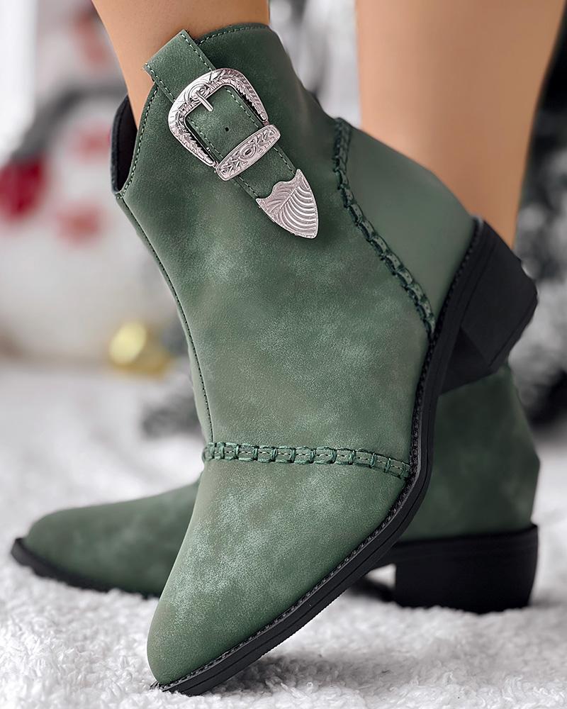Vintage Inspired Orthopedic Boots