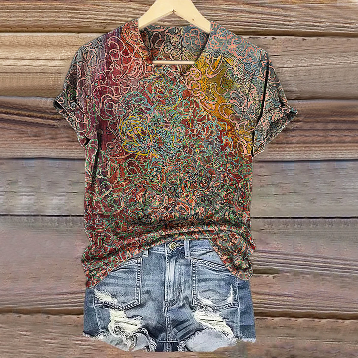 Gracefully Designed T-Shirt