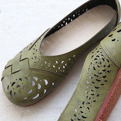 Chic Orthopedic Flats with Unique Design