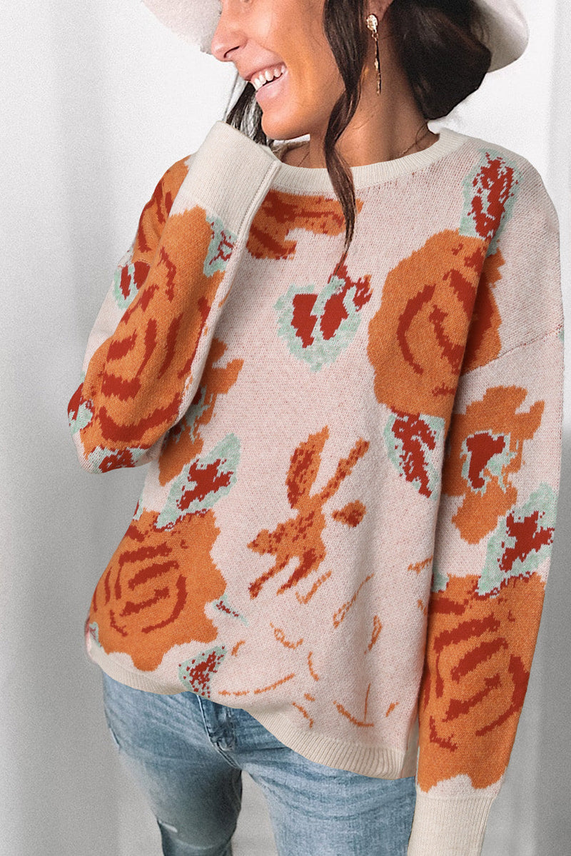 Gracefully Designed Sweater