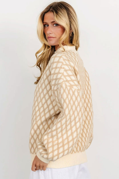 Gracefully Designed Sweater