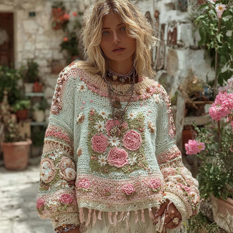 Gracefully Designed Sweater