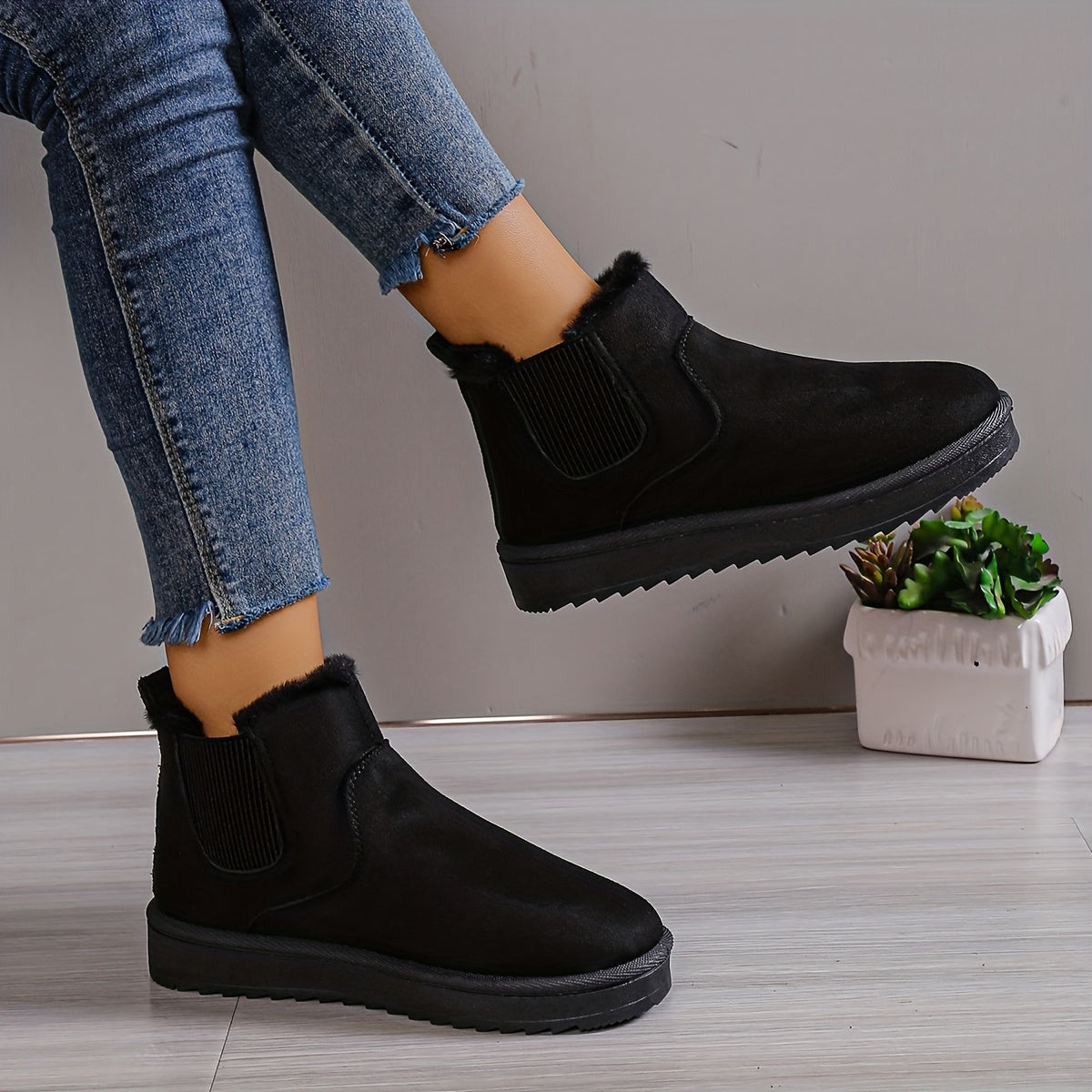 Classic Orthopedic Boots with Timeless Style