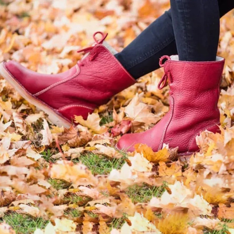 Classic Orthopedic Boots with Timeless Style
