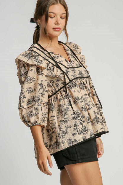 Vintage Inspired Blouse