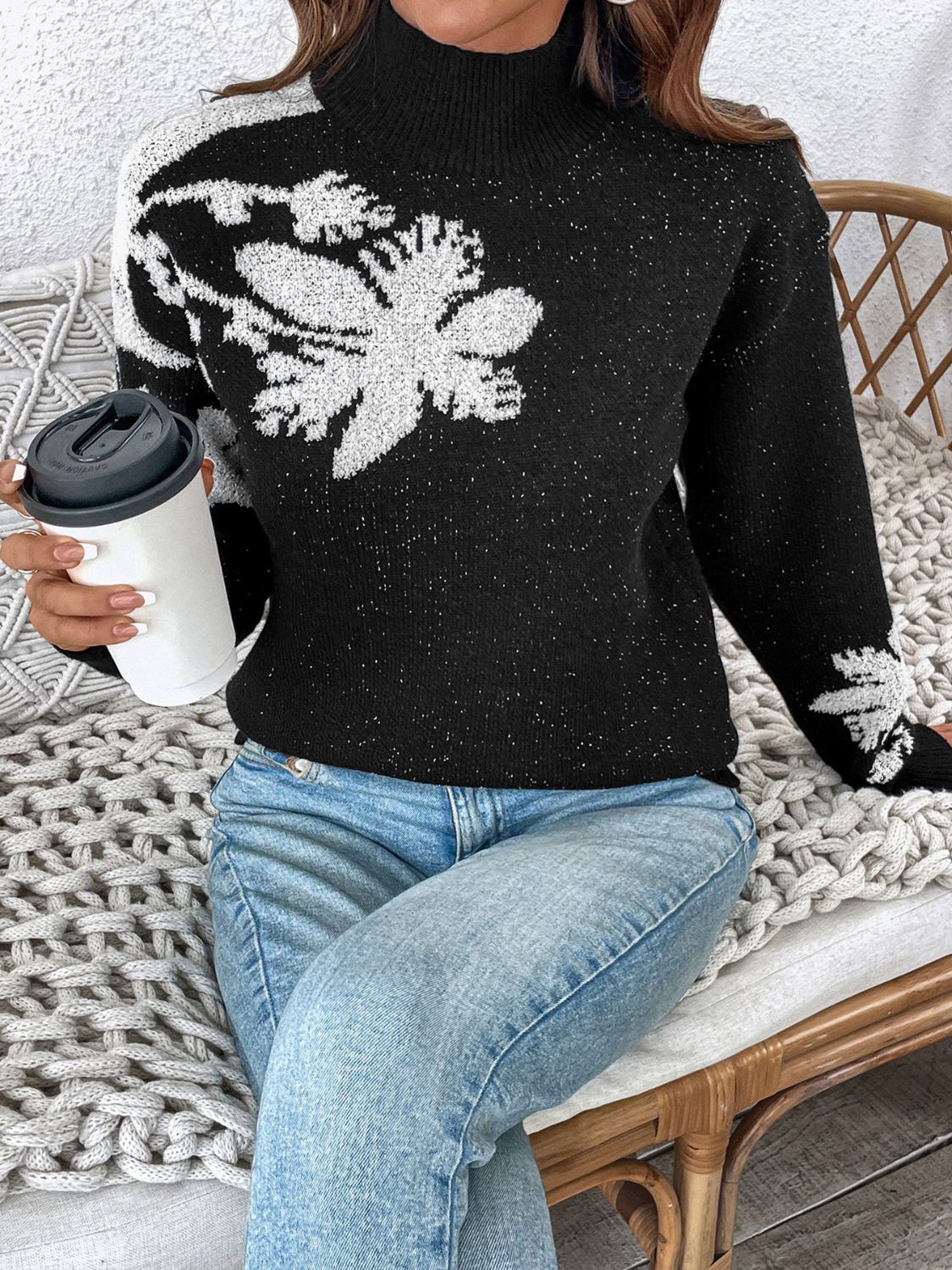 Gracefully Designed Sweater