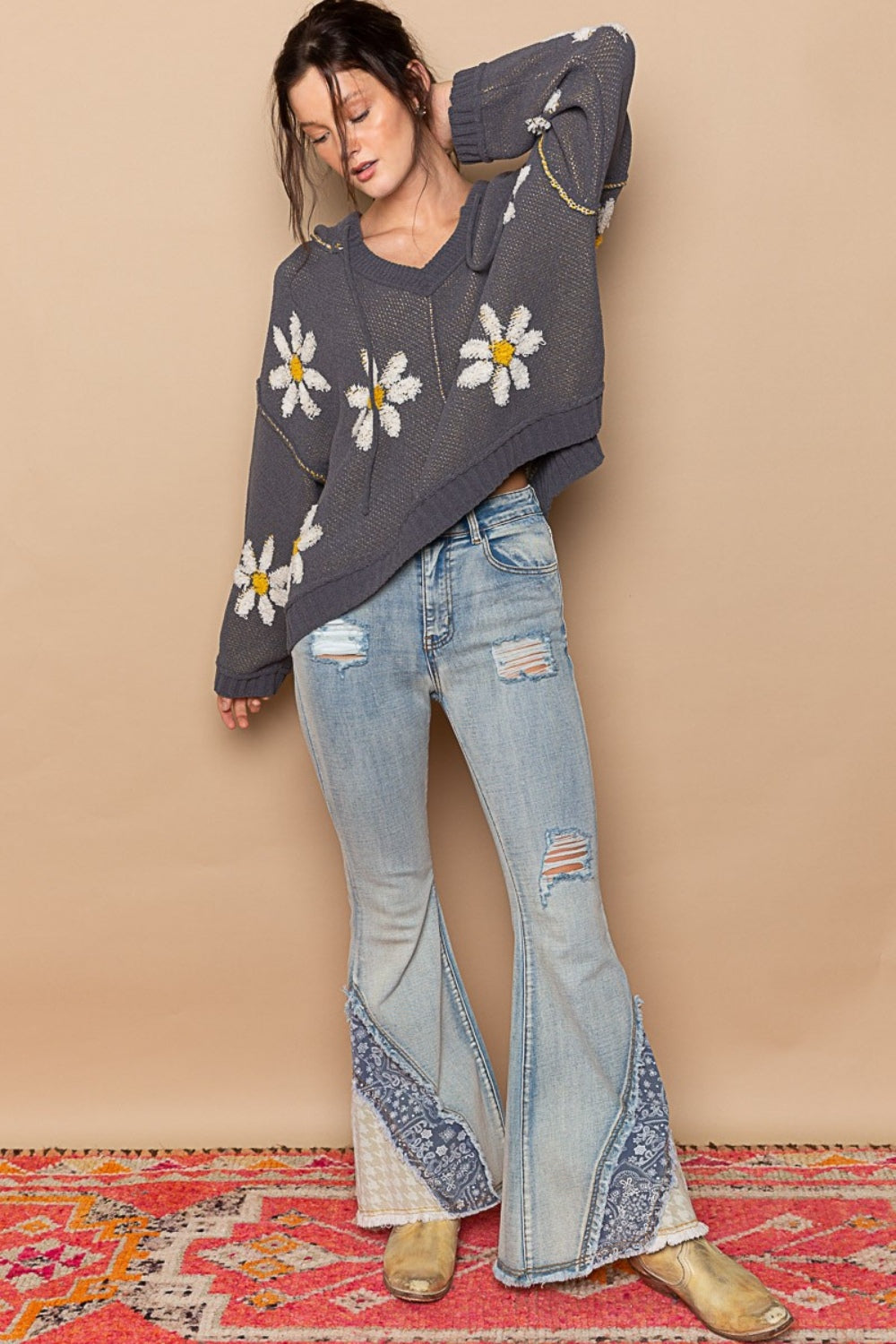 Gracefully Designed Sweater