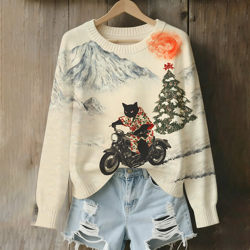 Gracefully Designed Sweater