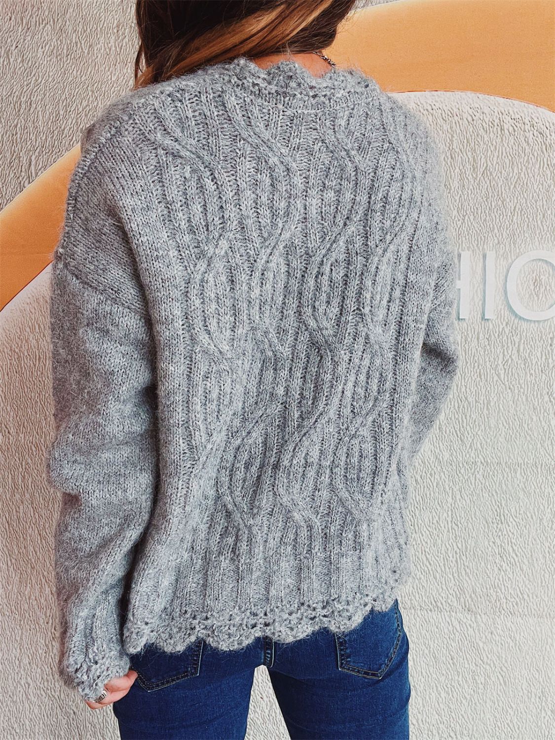 Gracefully Designed Sweater