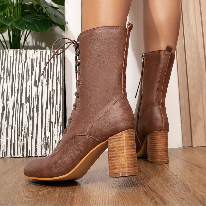 Classic Orthopedic Boots with Timeless Style