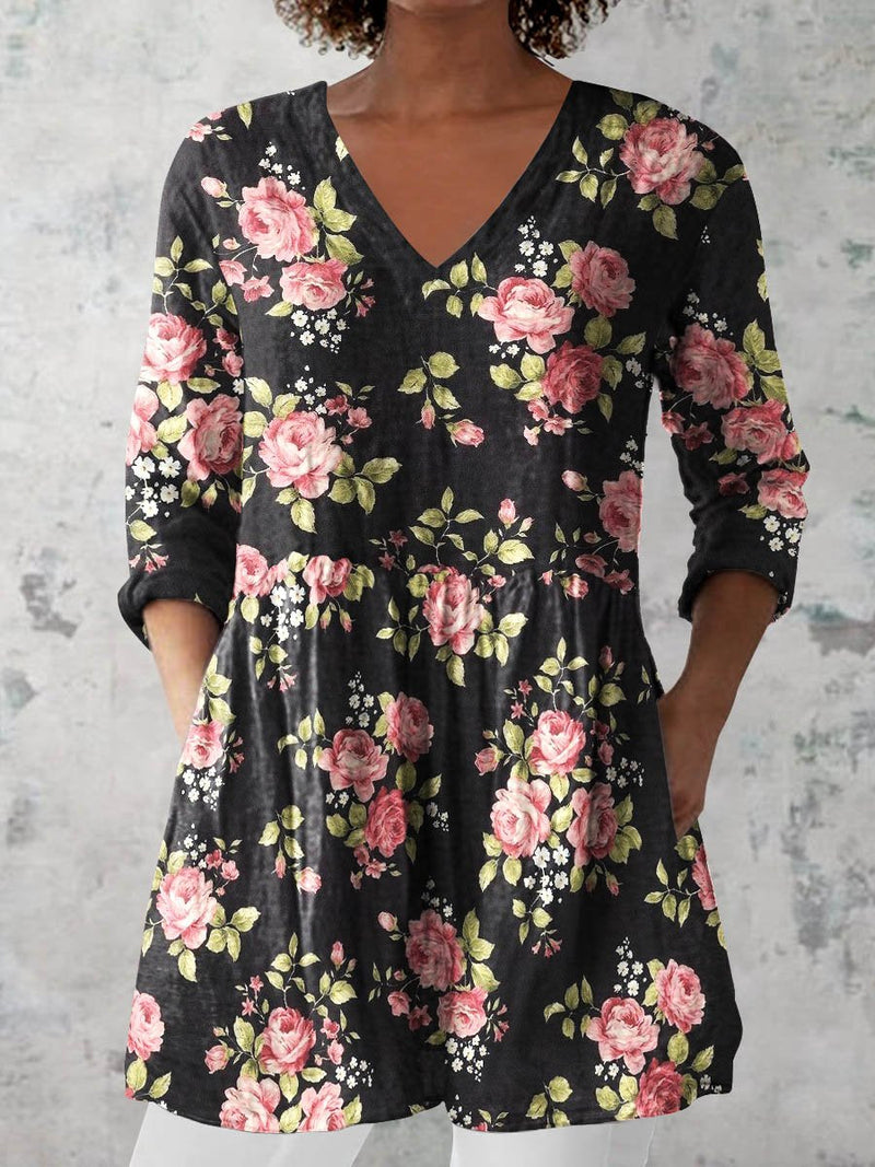 Timeless Vintage Style Top
