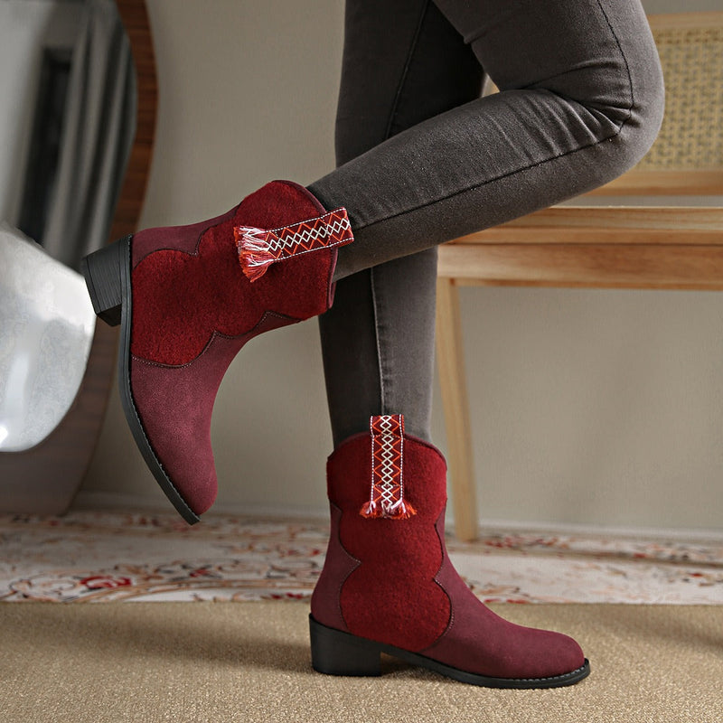 Classic Orthopedic Boots with Timeless Style