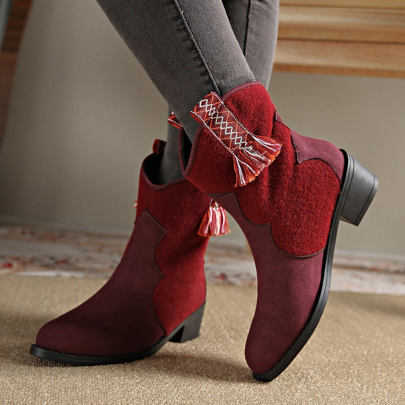 Classic Orthopedic Boots with Timeless Style