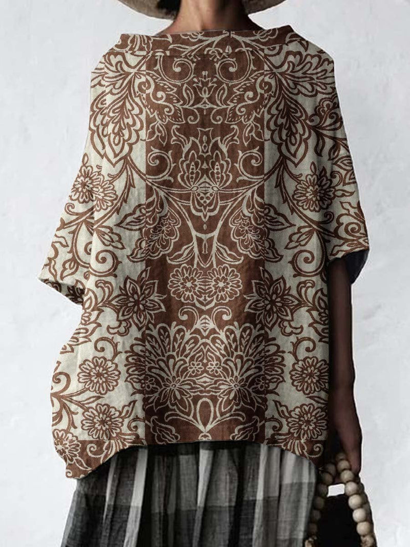 Timeless Vintage Style Top