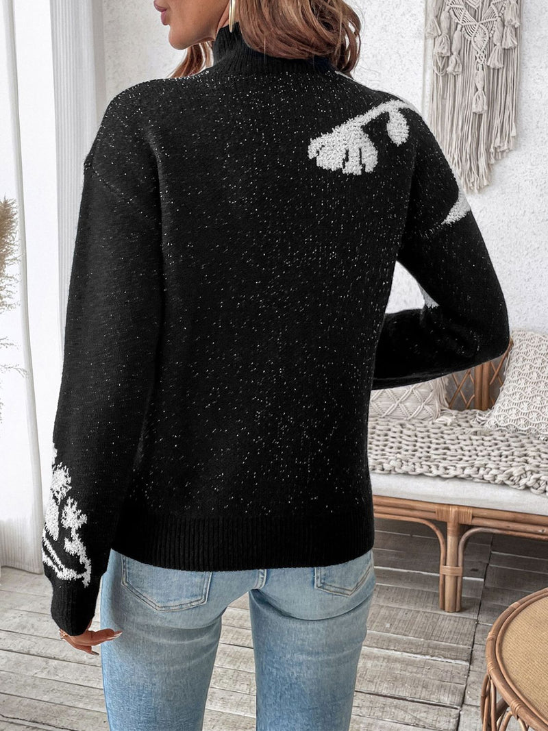 Gracefully Designed Sweater