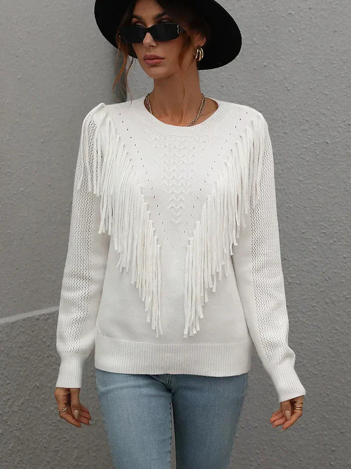 Gracefully Designed Sweater