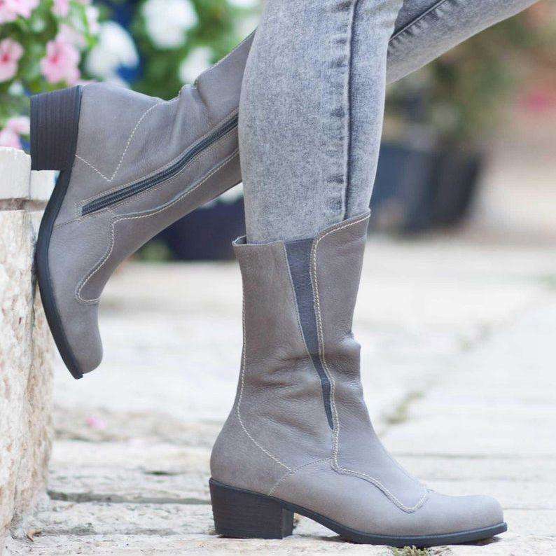 Vintage Inspired Orthopedic Boots