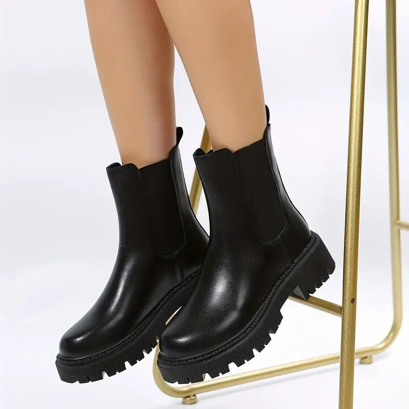 Classic Orthopedic Boots with Timeless Style