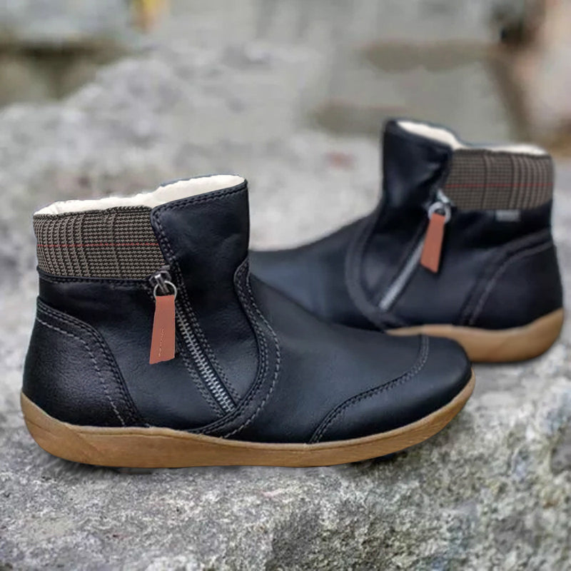 Classic Orthopedic Boots with Timeless Style