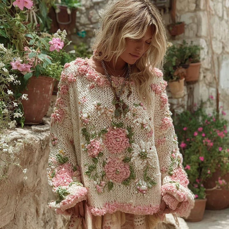 Gracefully Designed Sweater