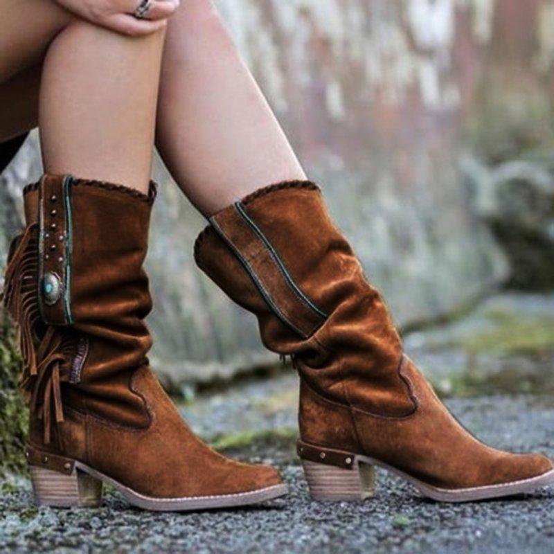 Chic Orthopedic Boots with Unique Design