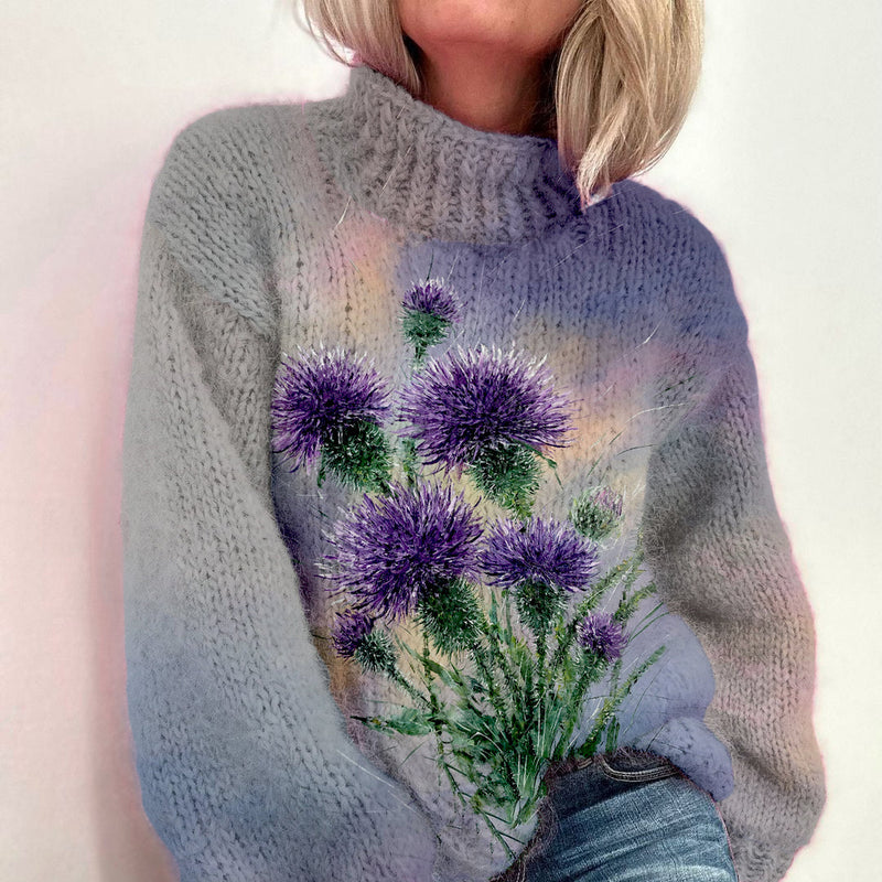 Gracefully Designed Sweater