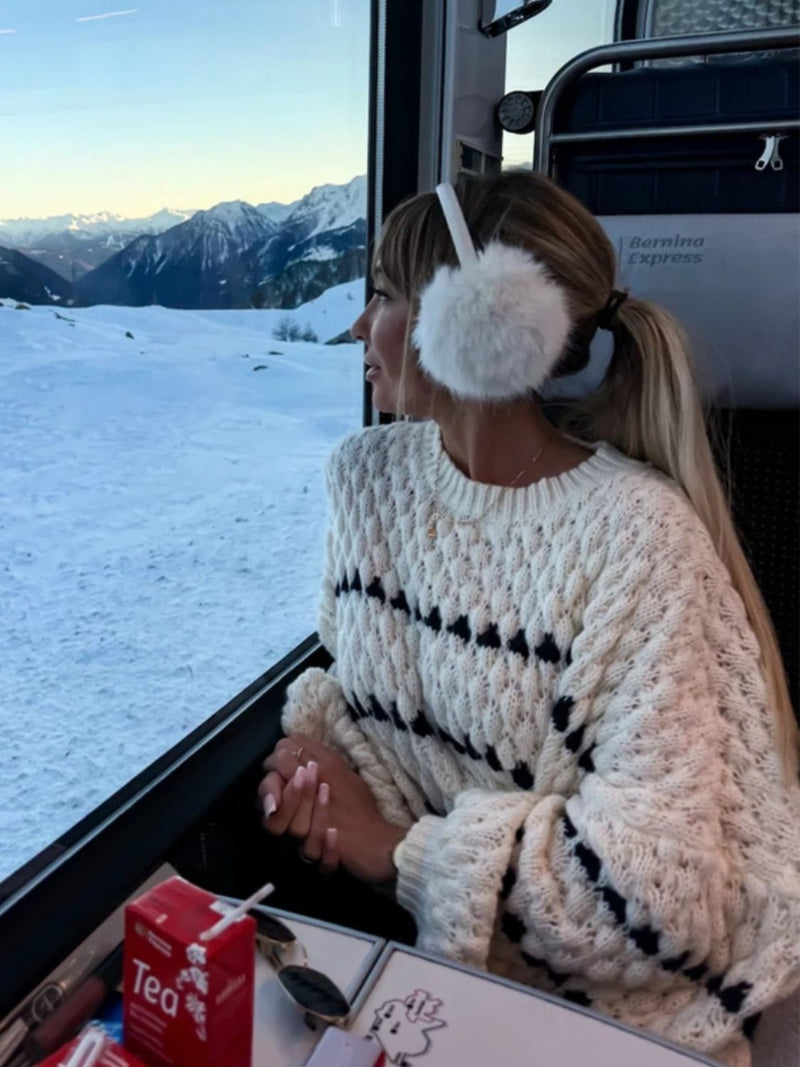 Gracefully Designed Sweater