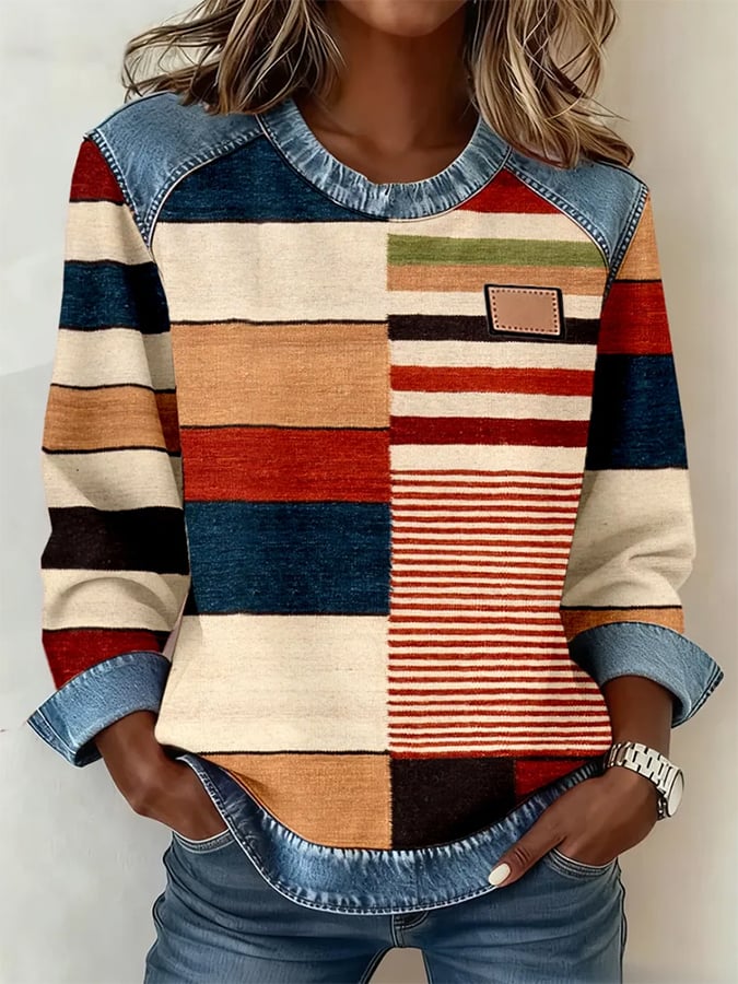 Timeless Vintage Style Pullover