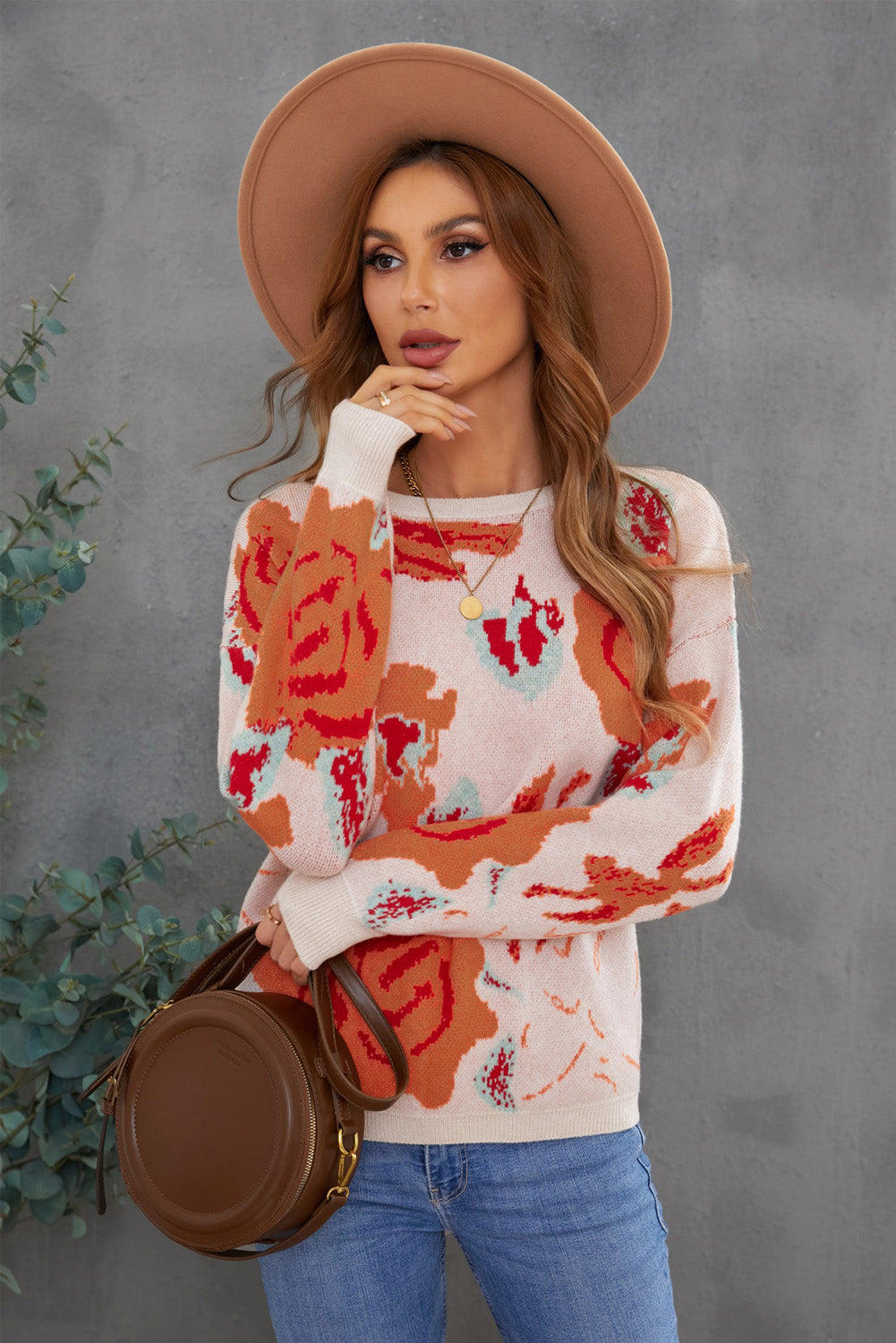 Gracefully Designed Sweater
