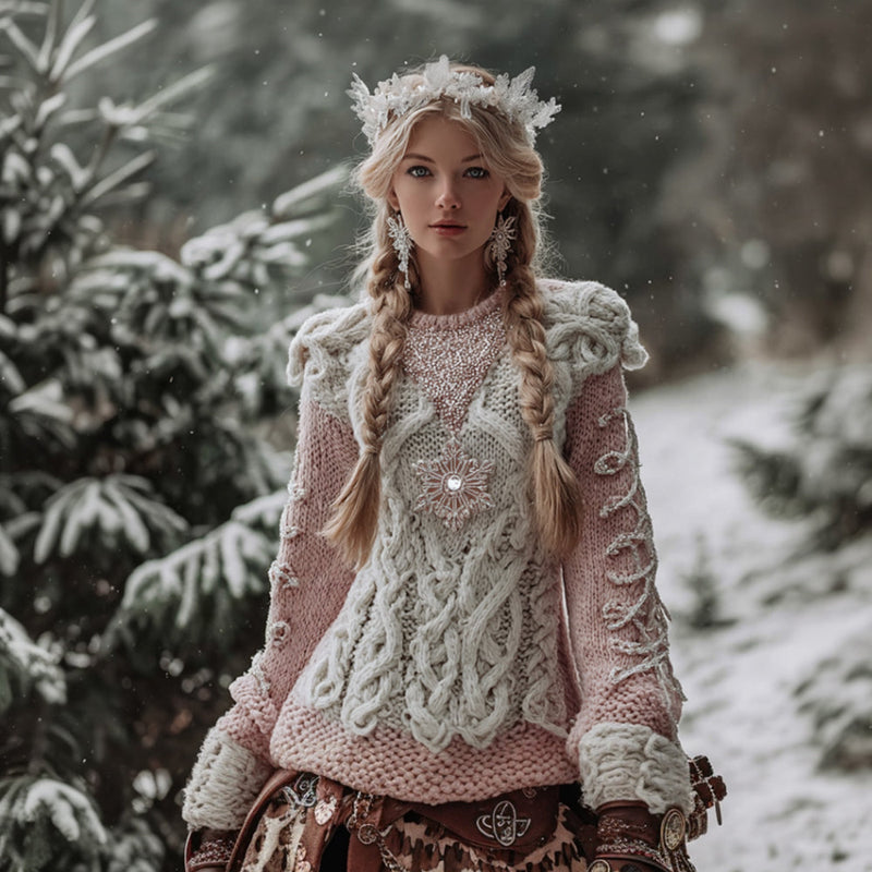 Gracefully Designed Sweater