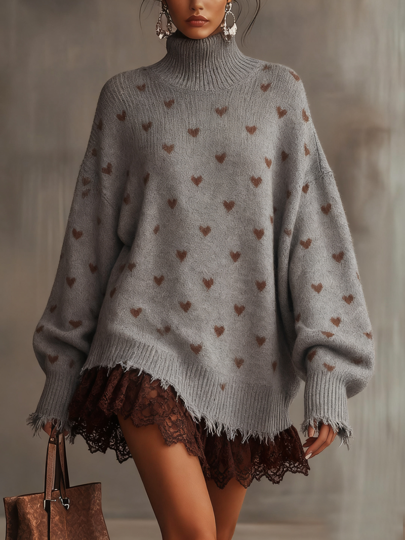 Gracefully Designed Sweater