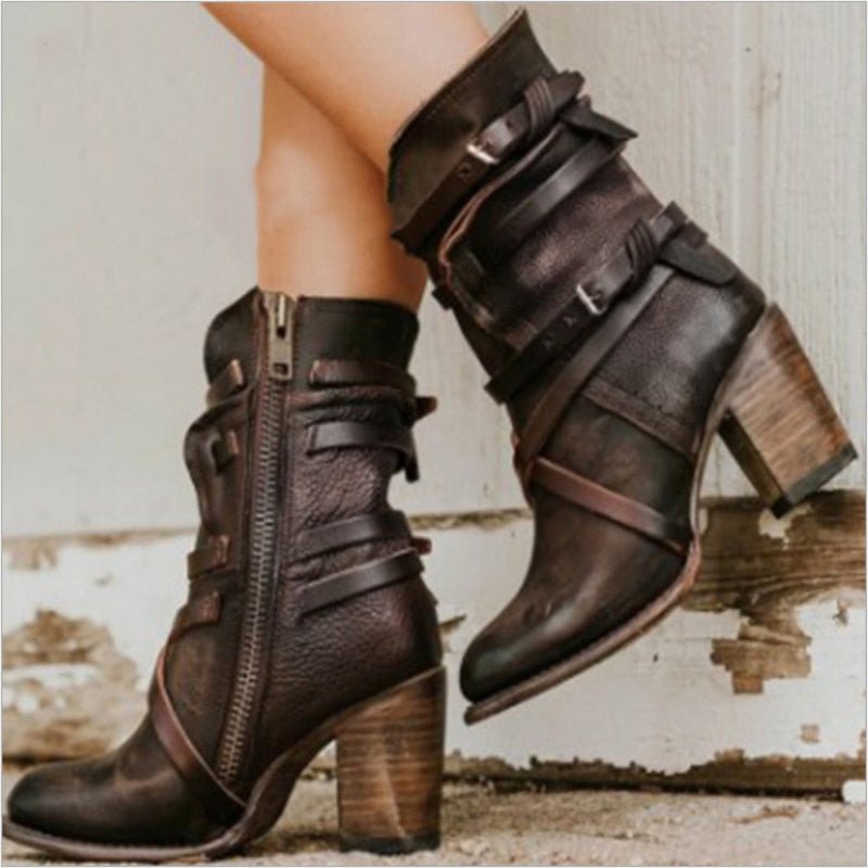 Chic Orthopedic Boots with Unique Design