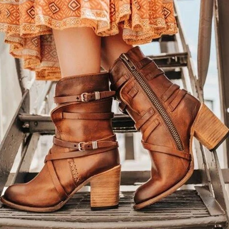 Chic Orthopedic Boots with Unique Design